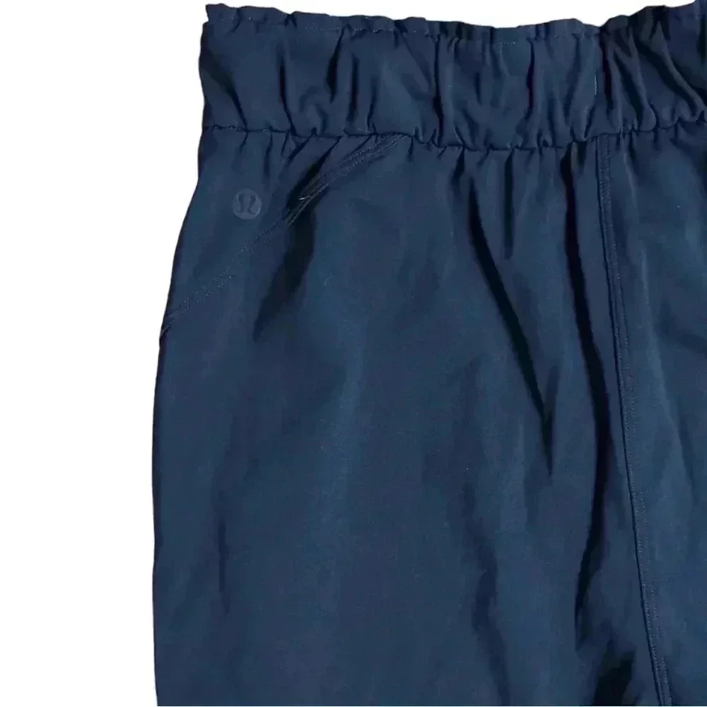 lululemon Navy Blue Straight Leg Blue Jogger High Waist Size 6 - Picture 4 of 6